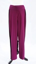Pantalón bailaor granate con franja lateral negra