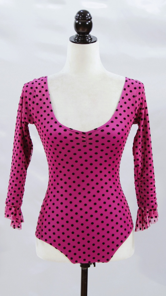 Body tul morado lunar negro
