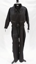 Mono negro cremalleras