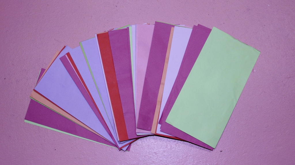 Sobres colores variados