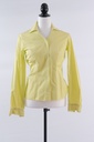 Camisa entallada escote pico