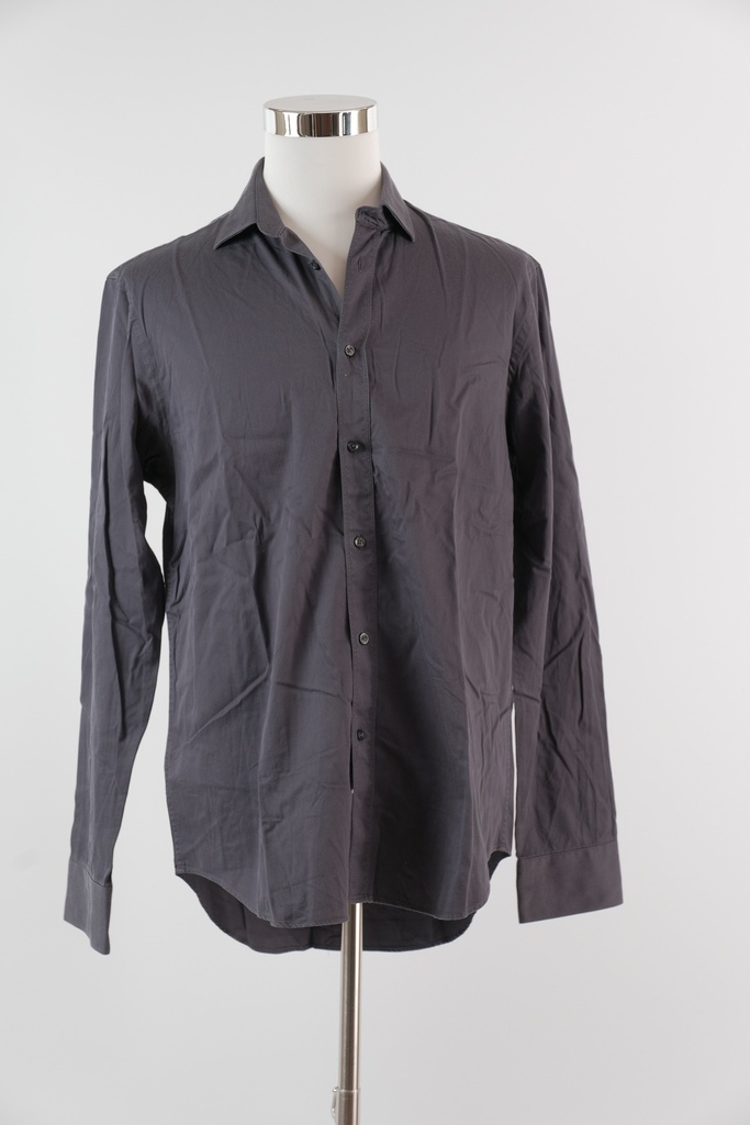 Camisa vestir H gris