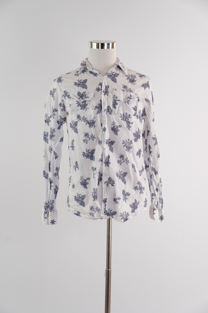 Camisa vestir flores