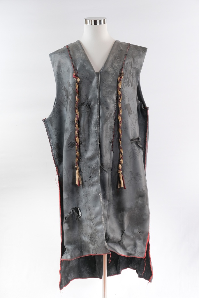 Chaleco largo Valkiria  gris