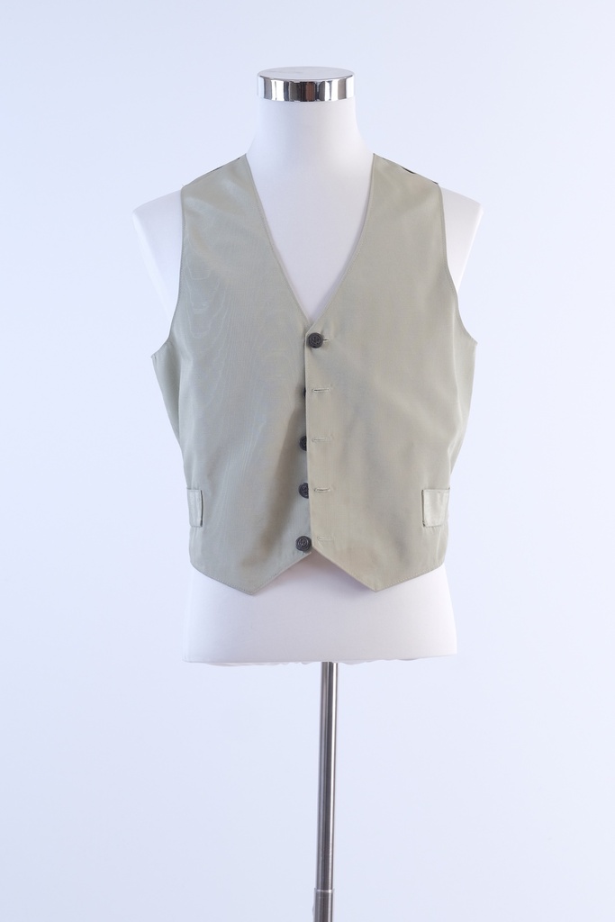 Chaleco verde - indumentaria