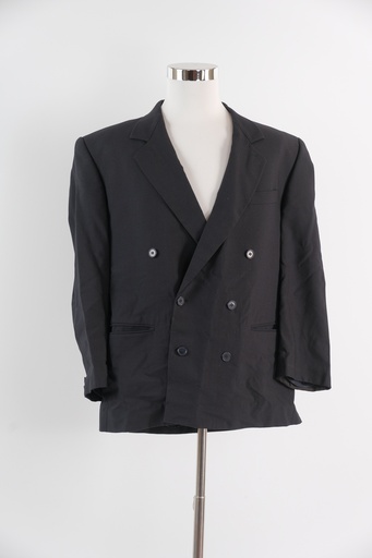 [OP02077] Chaqueta azul marino cruzar