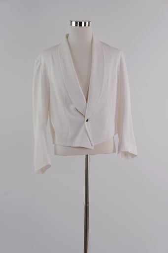 [OP01319] Chaqueta camarero blanca