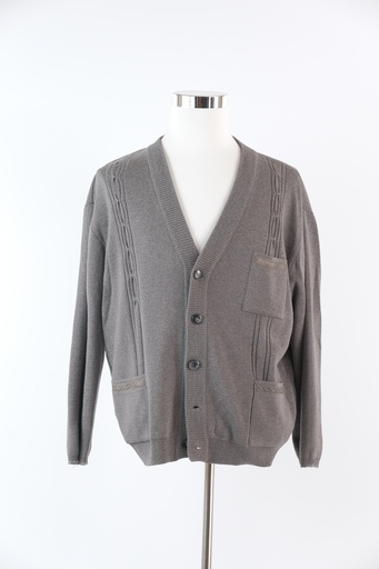 [OP02641] Chaqueta de punto con detalles en delantero