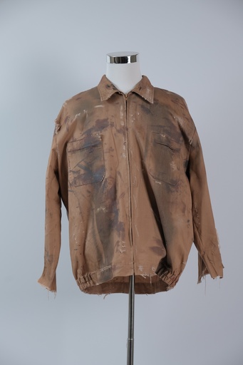 [OP03181] Chaqueta de trabajo cremallera ambientada