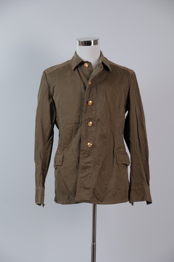 [OP03180] Chaqueta militar  bolsillos solapa ambientada