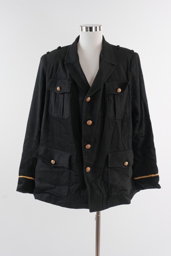[OP02045] Chaqueta militar paño botones dorados +pantalón paño