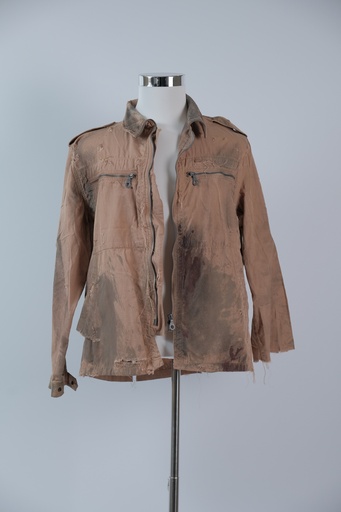 [OP03137] Chaqueta trabajo camel ambientada