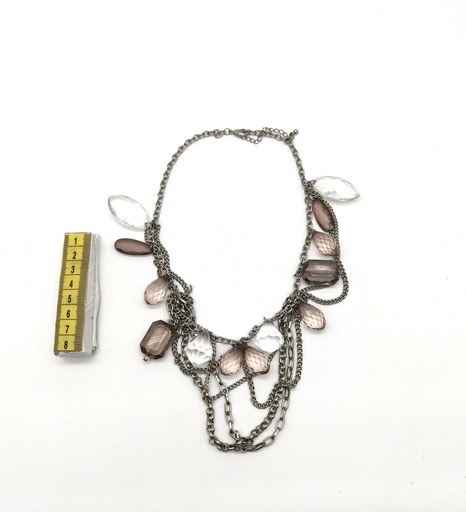[OP02878] Collar de bisutería con pedrería