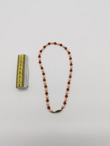 [OP03070] Collar de perlas y coral