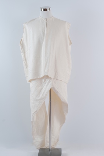 [OP02190] Camisola algodón crudo sin mangas