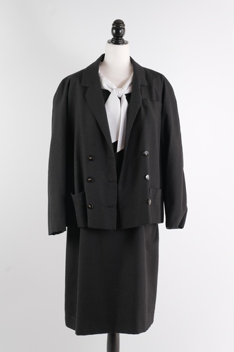 [OP01056] Conjunto chaqueta + vestido años 60