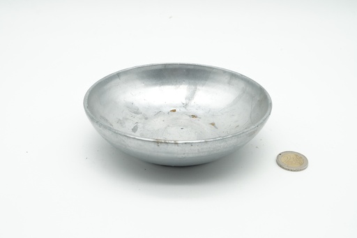 [OP00347] Cuenco de barro plateado