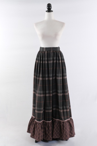 [OP02105] Falda comp. volante en bajos s. XIX