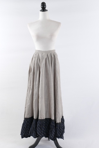 [OP02097] Falda comp. volante en bajos s. XIX
