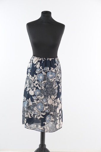 [OP01220] Falda evasé con estampado