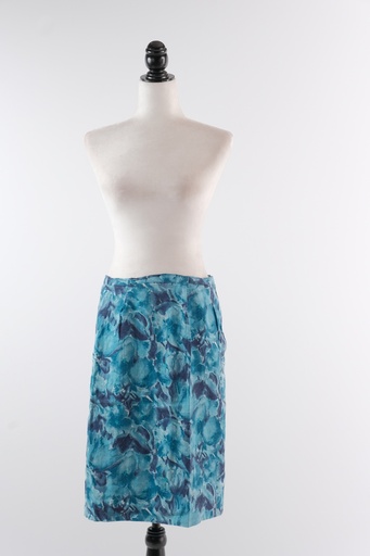 [OP01206] Falda recta cremallera lateral