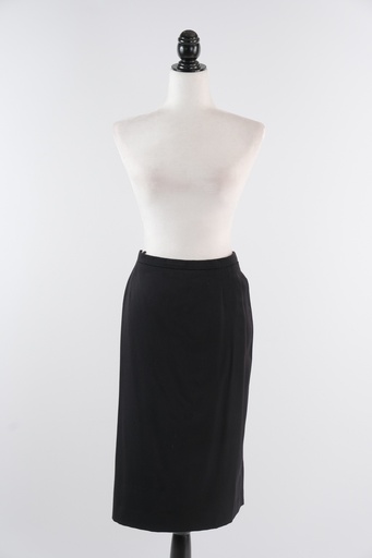 [OP02218] Falda vestir negra recta