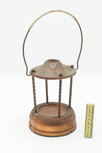 [OP00547] Farol para vela con caja de musica