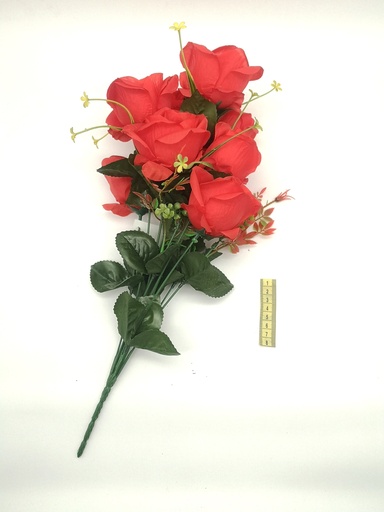 [OP00482] Flor, ramo de rosa roja