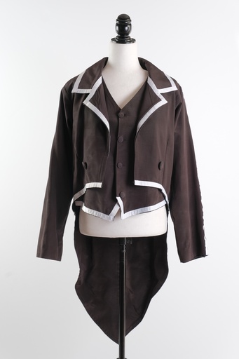 [OP01122] Frac con chaleco incorporado