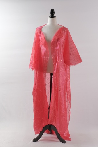 [OP01606] Abrigo túnica de organza