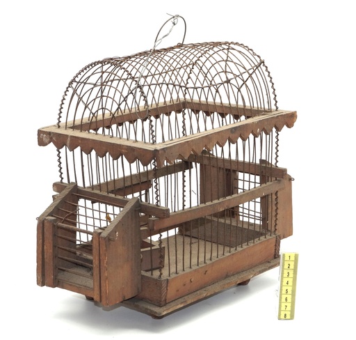 [OP00589] Jaula para pájaros antigua