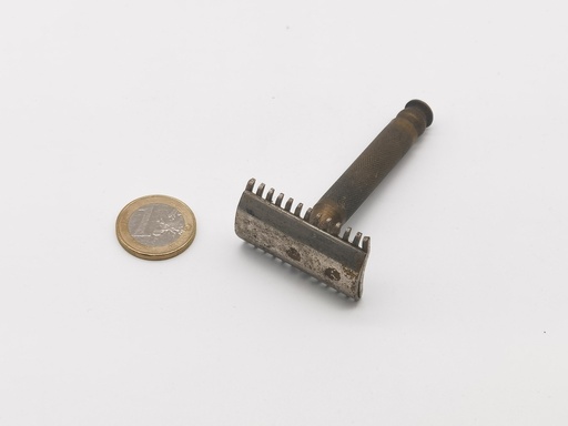 [OP03255] Maquinilla de afeitar antigua de cuchillas intercambiables