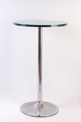 [OP01455] Mesa de cristal y metal