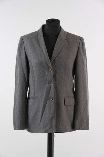 [OP02778] Americana de lana gris M