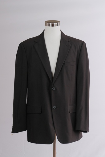 [OP01267] Americana negra paño