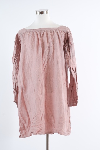 [OP03028] Vestido camisón de lino