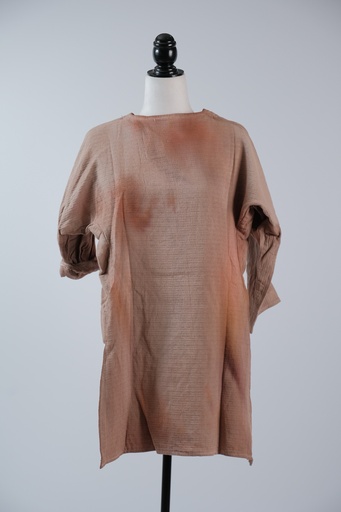 [OP03225] Vestido tipo saya escote caja ambientado