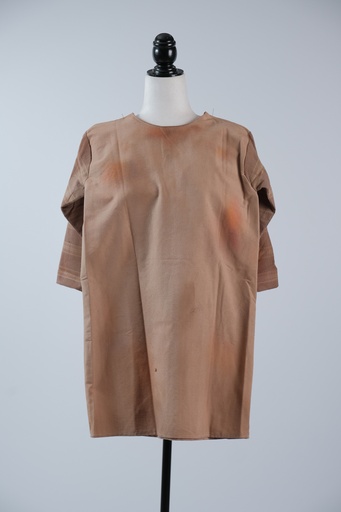 [OP03224] Vestido tipo saya marrón M/L ambientado
