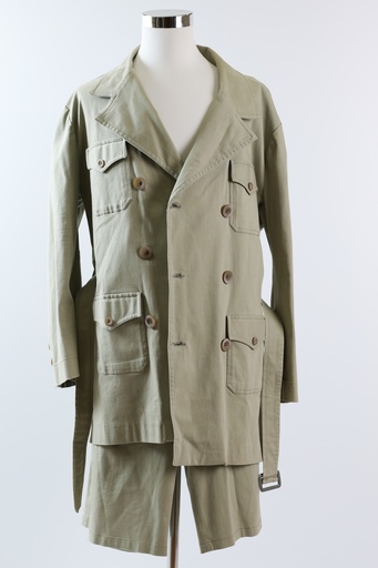 [OP03467] Conjunto chaqueta sahariano + bermuda