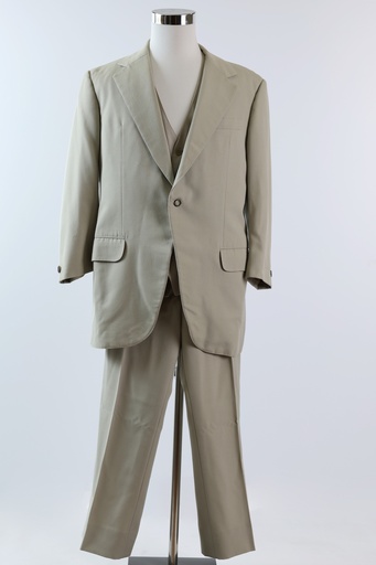 [OP03469] Traje tres piezas beige