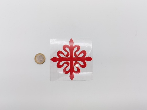[OP03479] Pegatina cruz de Calatrava