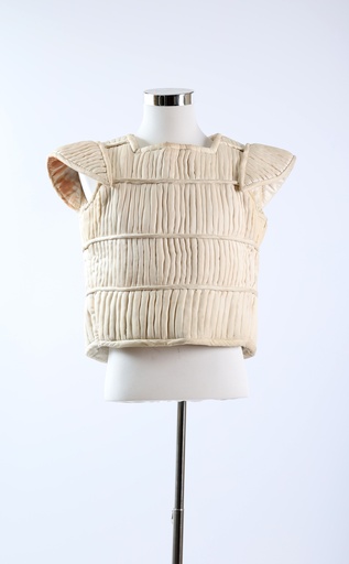 [OP03523] Coraza romano organza crudo