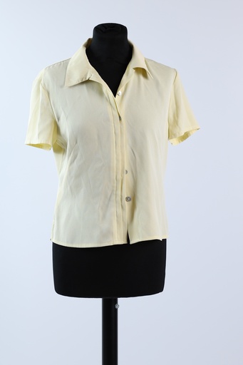[OP03596] Camisa M amarilla gasa M/C
