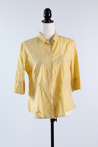 [OP03611] Camisa amarilla de seda