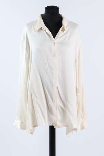 [OP03612] Camisa M seda crudo M/L