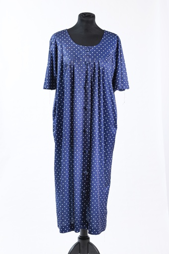 [OP03646] Vestido tipo bata escote caja