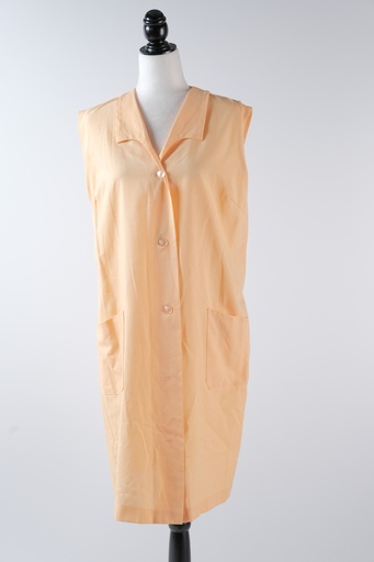 [OP02946] Vestido tipo bata sin mangas