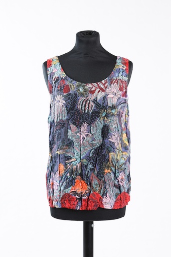 [OP03693] Camiseta tirantes estampada flores