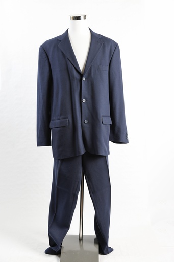 [OP03762] Traje azul marino de punto