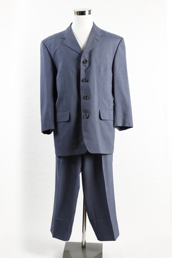 [OP03767] Traje azul jaspeado